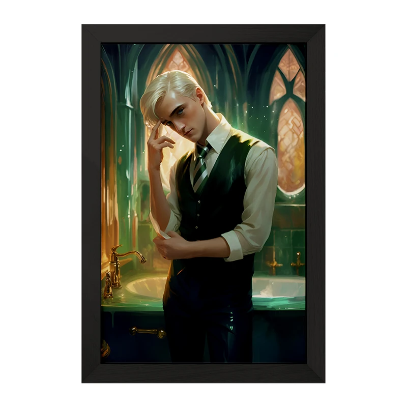 تابلو خندالو مدل مالفوی هری پاتر (Harry Potter) کد F7208