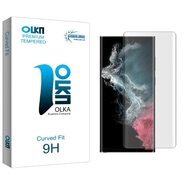 محافظ صفحه نمایش کولینگ مدل Olka UV مناسب برای گوشی موبایل سامسونگ Galaxy S22 Ultra