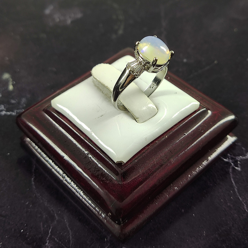 انگشتر نقره زنانه سلین کالا مدل اپال کد 107