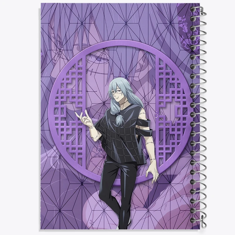 دفتر لیست خرید 50 برگ خندالو طرح انیمه جوجوتسو کایزن کد F792