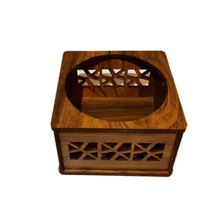 جاشمعی چوبی مدل MDF بسته 2عددی 