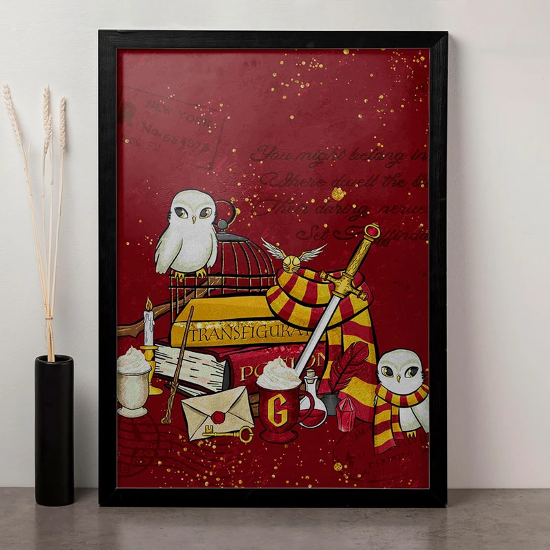 تابلو صبا طرح مدل هری پاتر کد LA-G10612-2