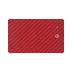MAHOOT Red-Fiber Cover Sticker for Samsung Galaxy Tab E 9.6 2015 T560