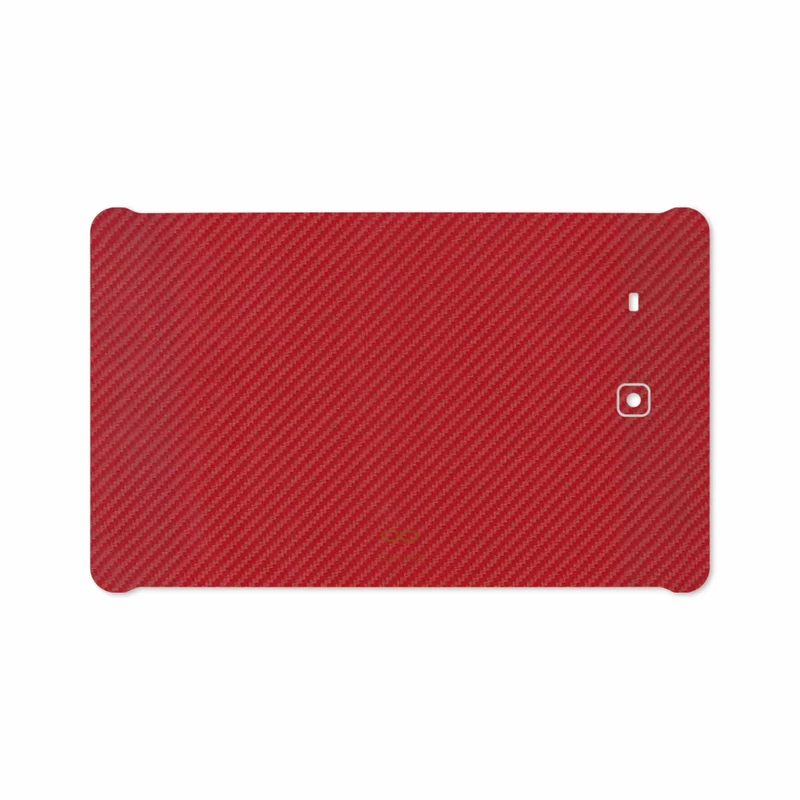 برچسب پوششی ماهوت مدل Red-Fiber مناسب برای تبلت سامسونگ Galaxy Tab E 9.6 2015 T560