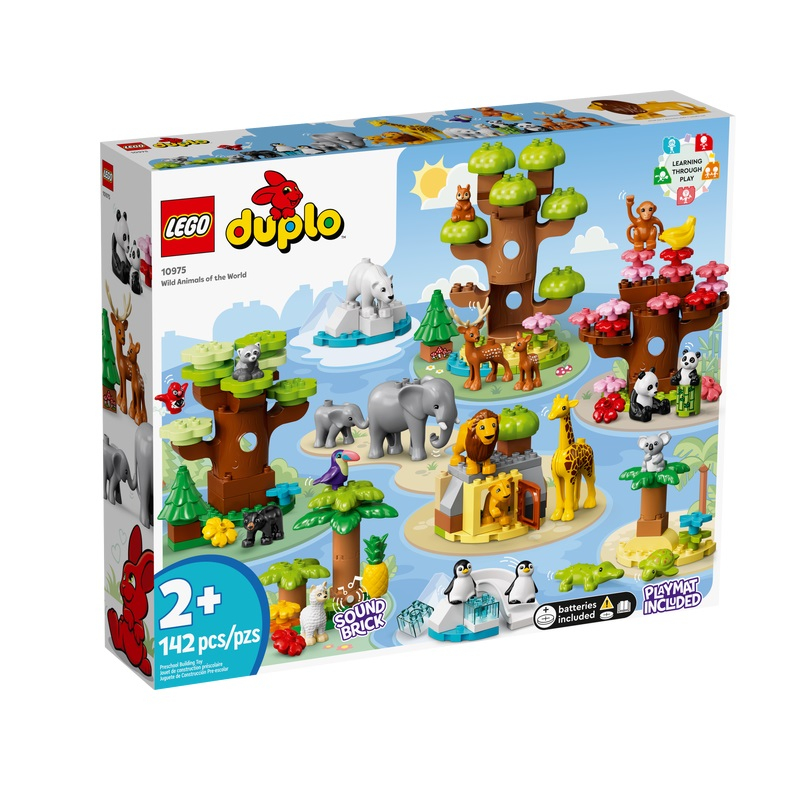 لگو 142 قطعه سری Duplo مدل Wild Animals of the World کد 10975