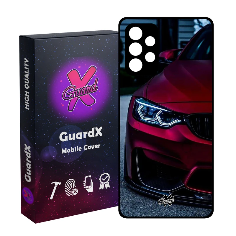 کاور گارد ایکس طرح BMW مدل Glass10298 مناسب برای گوشی موبایل سامسونگ Galaxy A73