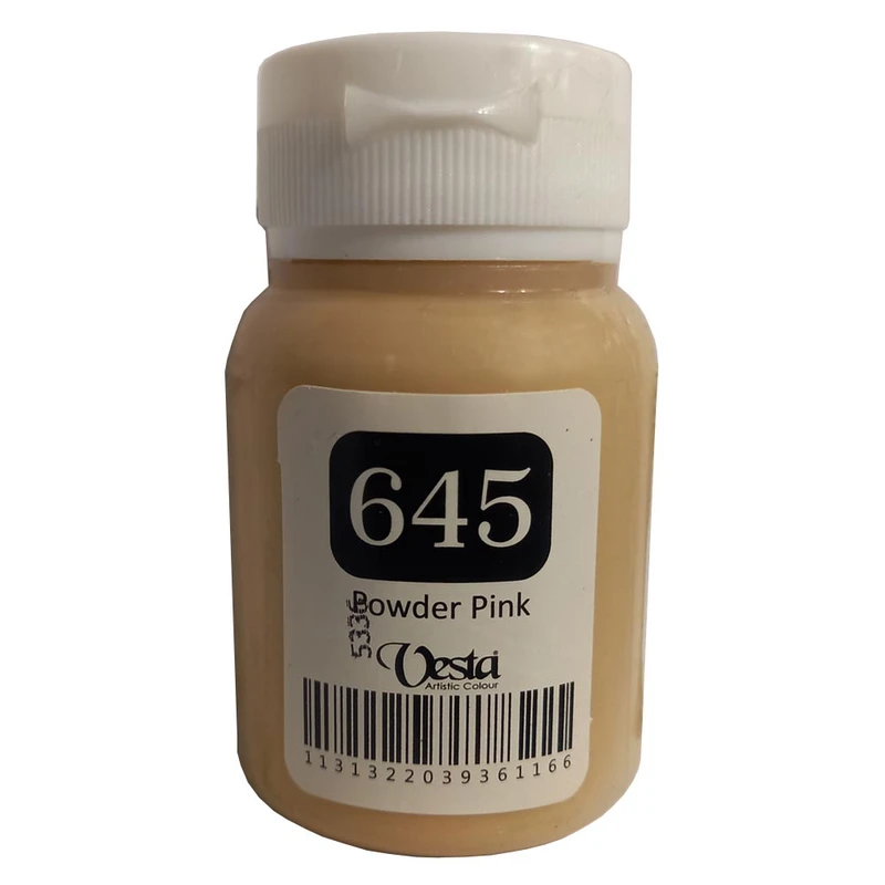 رنگ پارچه وستا مدل 645 کد 83684 حجم 60 میلی لیتر