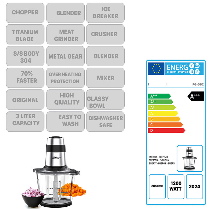 خردکن فلر مدل FG092 خردکن فلر مدل FG092