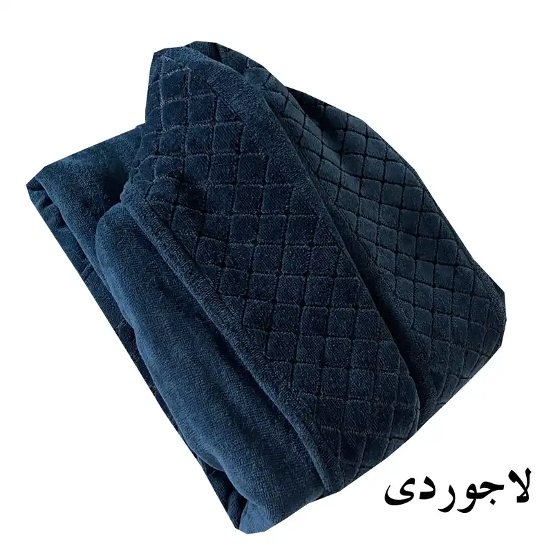 حوله تنپوش آقای کاریزما مدل یقه شطرنجی سایز 125