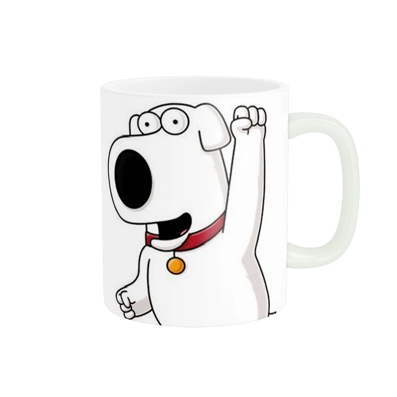 ماگ مدل سگ طرح انیمیشن فمیلی گای family guy کد 247