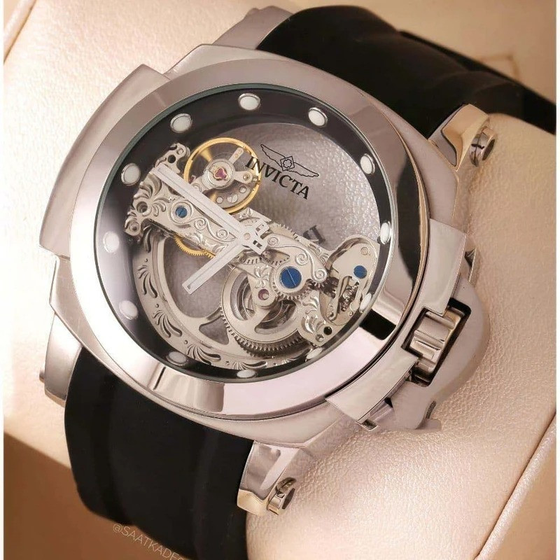 ساعت مچی عقربهای مردانه اتوماتیک اینویکتا مدل 24707M