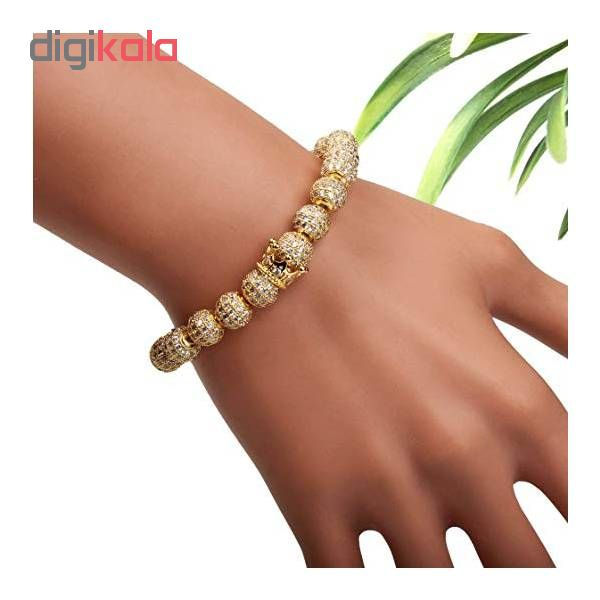 دستبند ذاریات مدل LUXURYGOLD کد 113 مجموعه 2 عددی