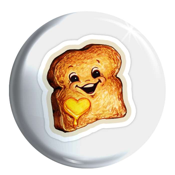 مگنت یخچال فلوریزا طرح نان تست کد MM004