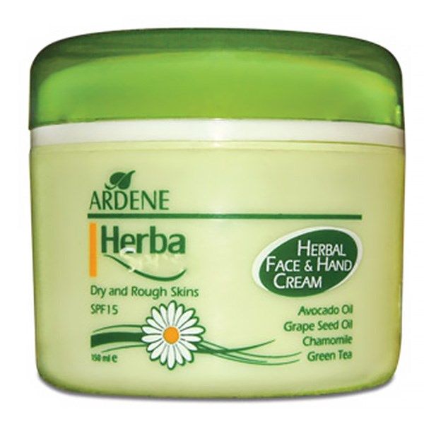 کرم مرطوب کننده دست و صورت آردن Herba Sense SPF15 حجم 150 میلی لیتر کرم مرطوب کننده دست و صورت آردن Herba Sense SPF15 حجم 150 میلی لیتر