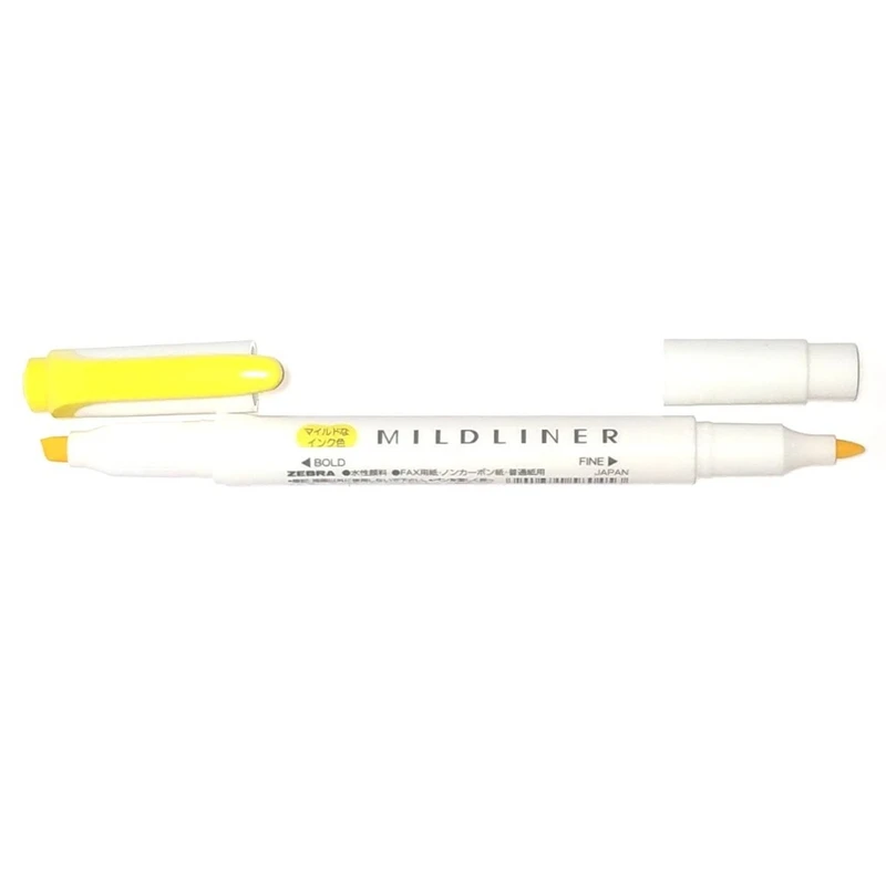 ماژیک علامتگذار دو سر زبرا مدل MILDLINER سری Fluorescent Colors