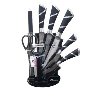 سرویس چاقو آشپزخانه 9 پارچه آیریس مدل 44