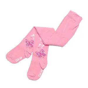 جوراب شلواری بچگانه کنته کیدز طرح پروانه ای