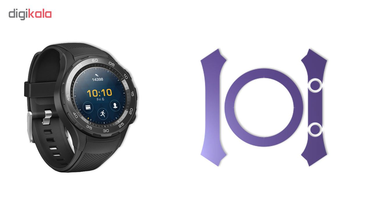 برچسب ماهوت مدل Color Special مناسب برای ساعت هوشمند Huawei Watch 2 بسته 2 عددی