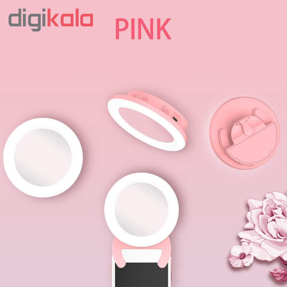 رینگ لایت سلفی مدل M9 مناسب برای گوشی های موبایل و تبلت و لب تاپ