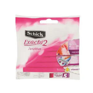 خودتراش زنانه شیک مدل Exacta2 بسته 5 عددی 