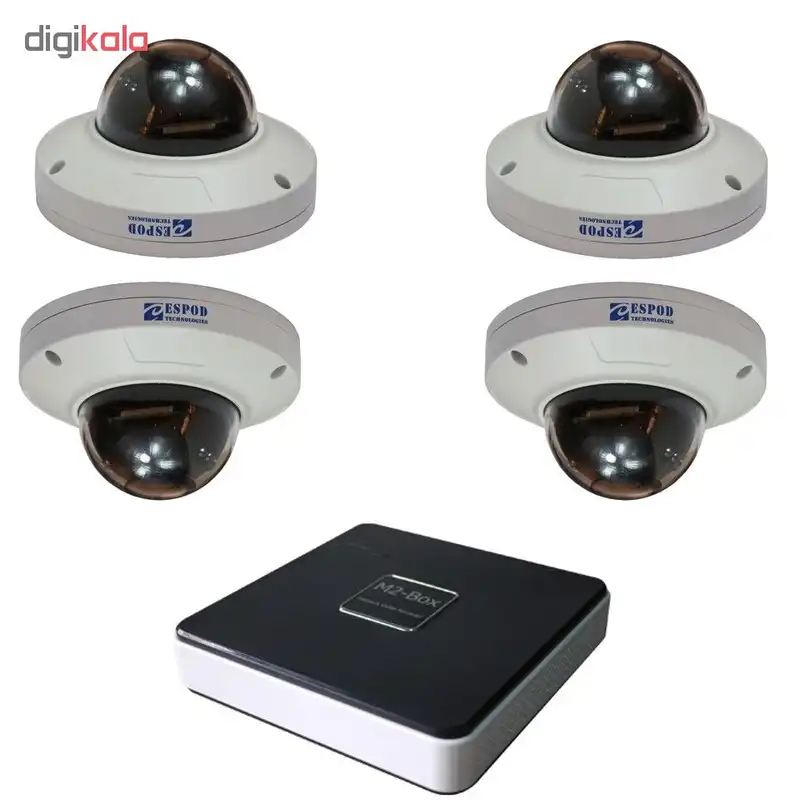 سیستم امنیتی اسپاد مدل ESPack-4CH