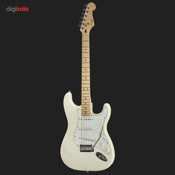 گیتار الکتریک فندر مدل Squier Deluxe Stratocaster Pearl White Metallic کد 0300500523