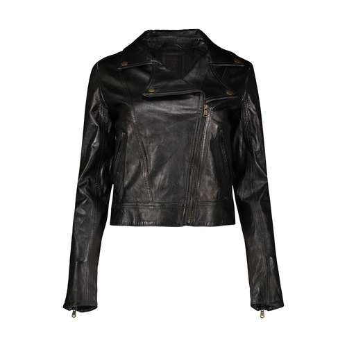 کت چرم زنانه گس مدل W72N02L0K00