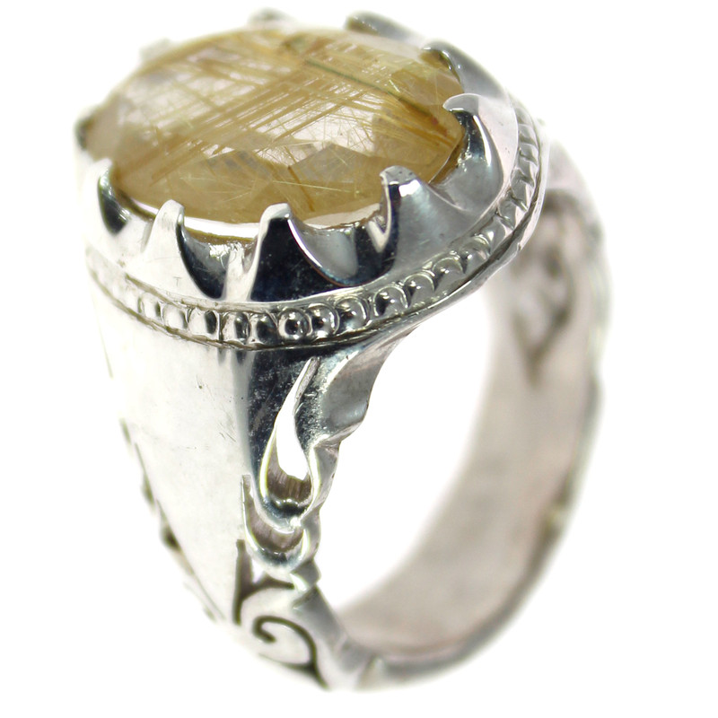 انگشتر نقره مردانه کد 11381 