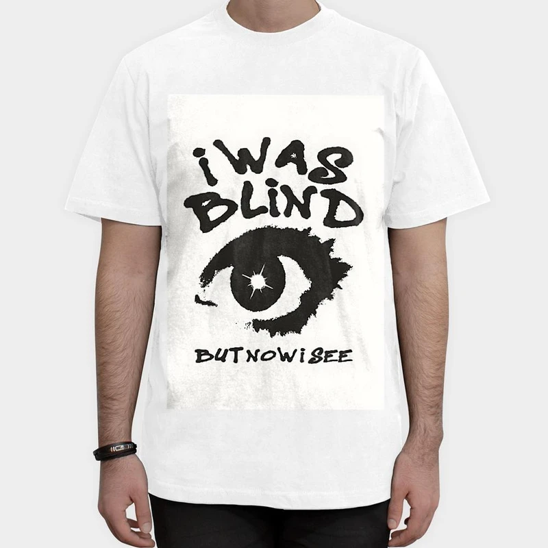 تیشرت آستین کوتاه مدل چشم