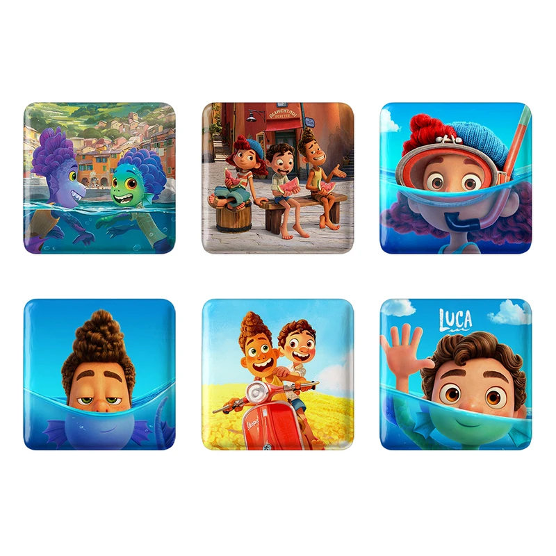 مگنت خندالو مدل انیمیشن لوکا کد 296B مجموعه 6 عددی