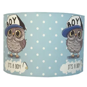 دیوارکوب کودک مدل جغد پسر