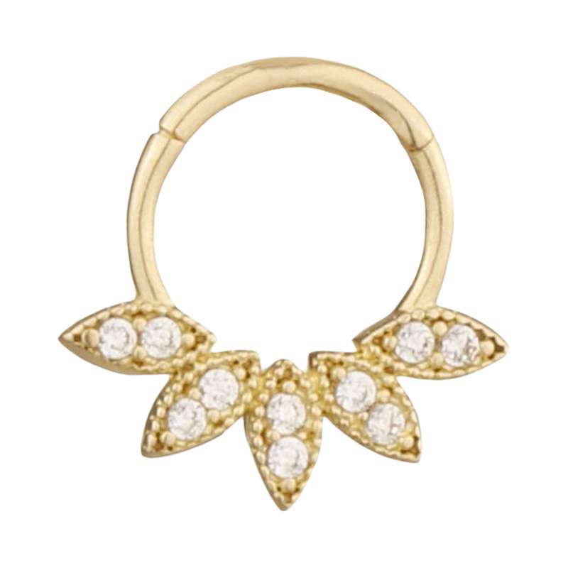 پیرسینگ طلا 18 عیار زنانه روبی آرت گالری مدل 74011 پیرسینگ طلا 18 عیار زنانه روبی آرت گالری مدل 74011