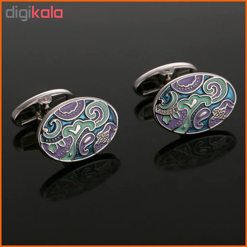 دکمه سردست روزینی مدل C38 دکمه سردست روزینی مدل C38