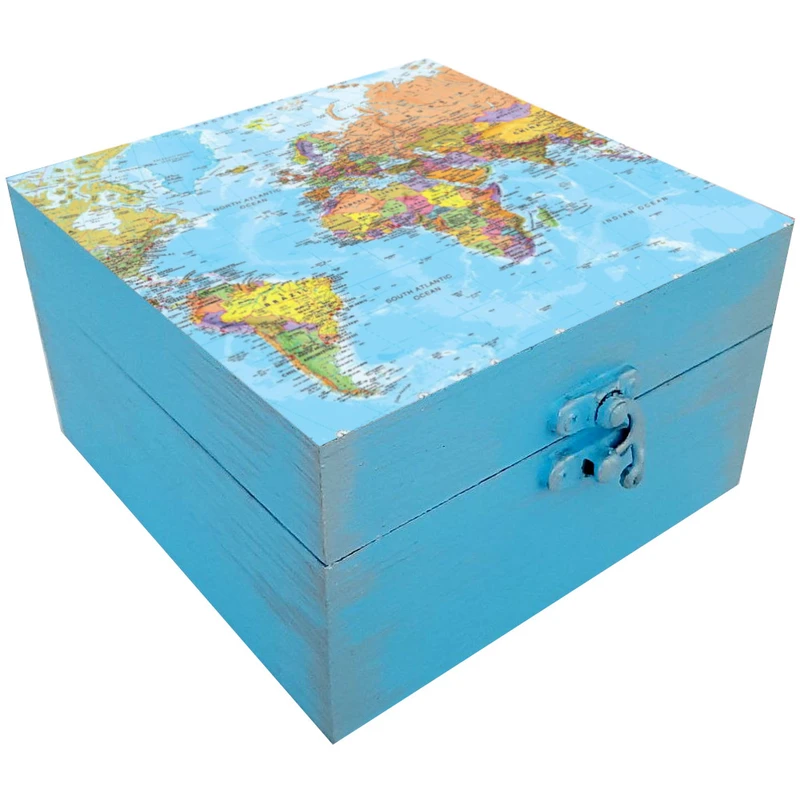 جعبه هدیه چوبی مدل هنری طرح نقشه کد SB48