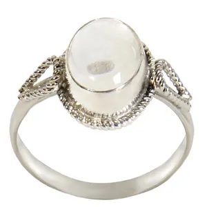 انگشتر نقره زنانه بازرگانی میلادی مدل سنگ در نجف کد AW_026