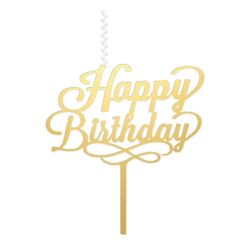 شمع مدل Happy Birthday