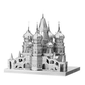 نقد و بررسی پازل فلزی سه بعدی - مدل کلیسای سنت باسیل BMK توسط خریداران
