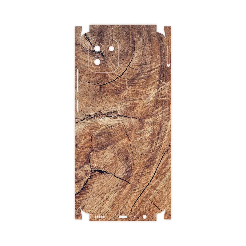 برچسب پوششی ماهوت مدل Wood Texture 5-FullSkin مناسب برای گوشی موبایل سامسونگ Galaxy A03
