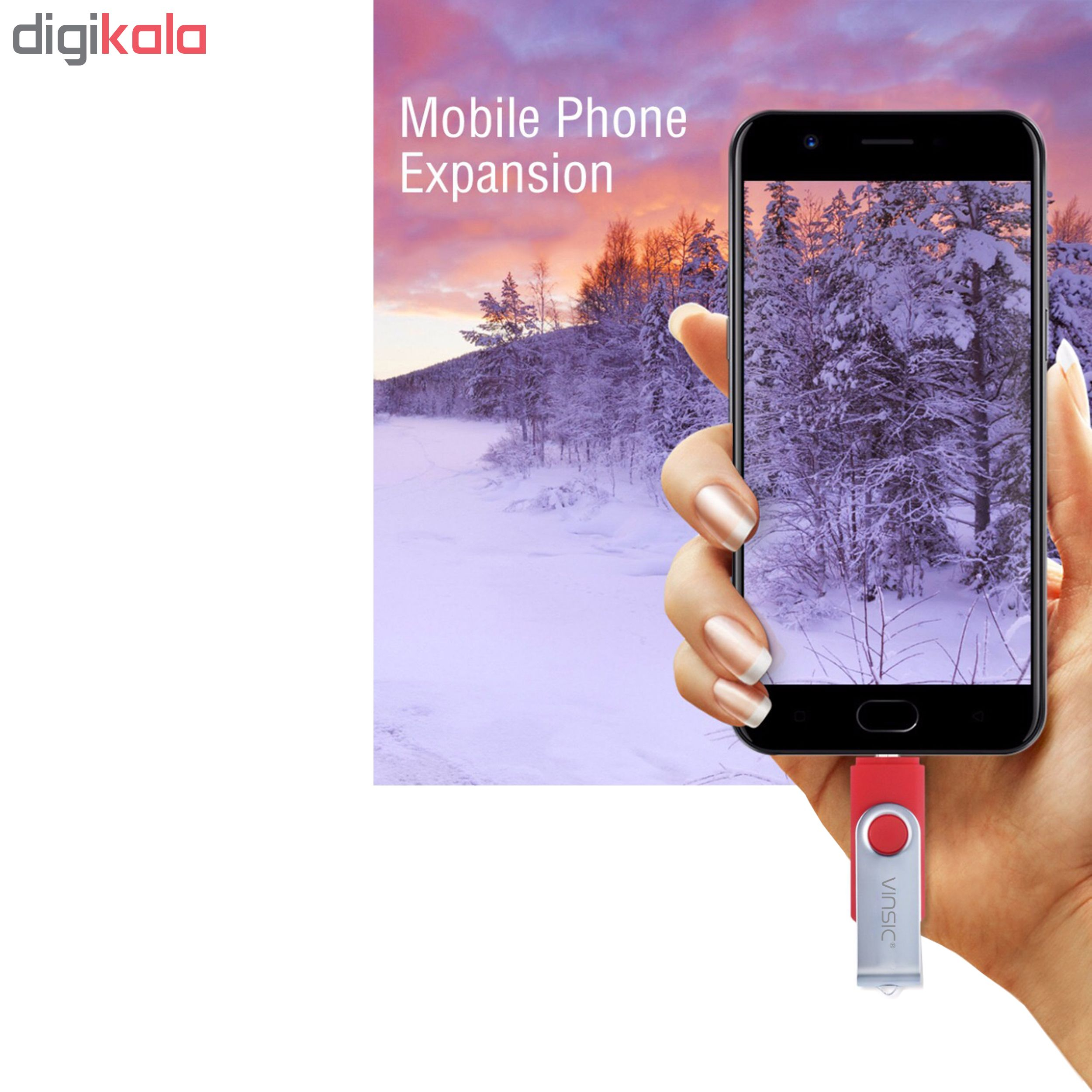 فلش مموری وینسیک مدل V-OTG ظرفیت 16 گیگابایت