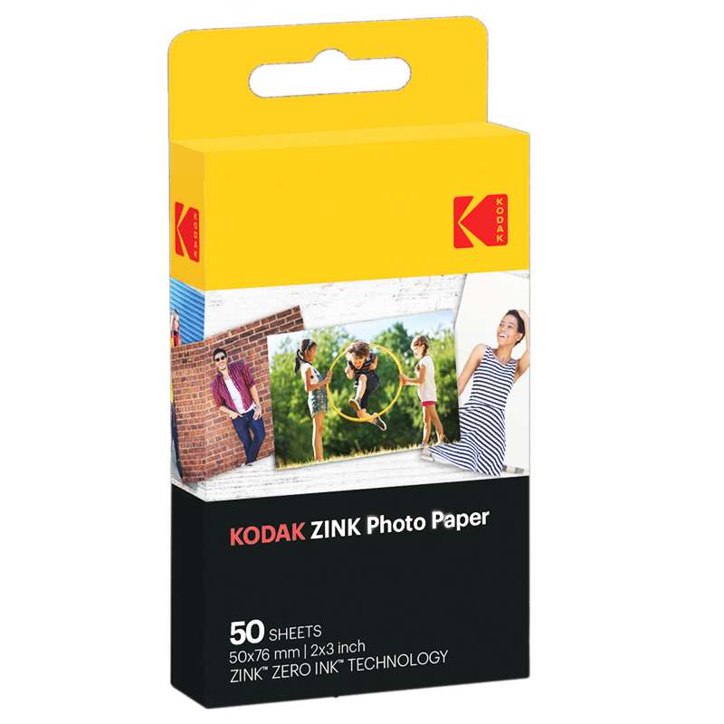 کاغذ چاپ سریع کداک مدل Zink Paper بسته 50 عددی