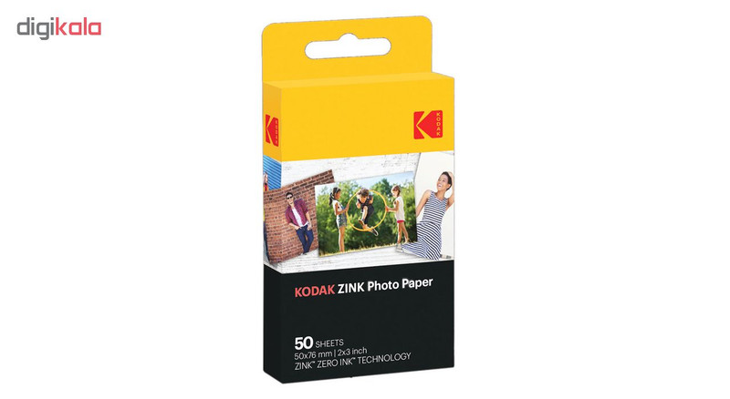 کاغذ چاپ سریع کداک مدل Zink Paper بسته 50 عددی