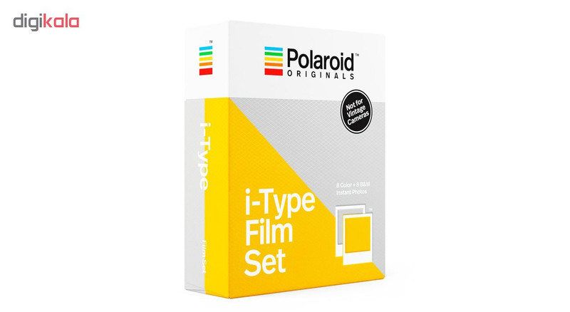 کاغذ چاپ سریع پولاروید مدل i-type Film Set بسته 16 عددی
