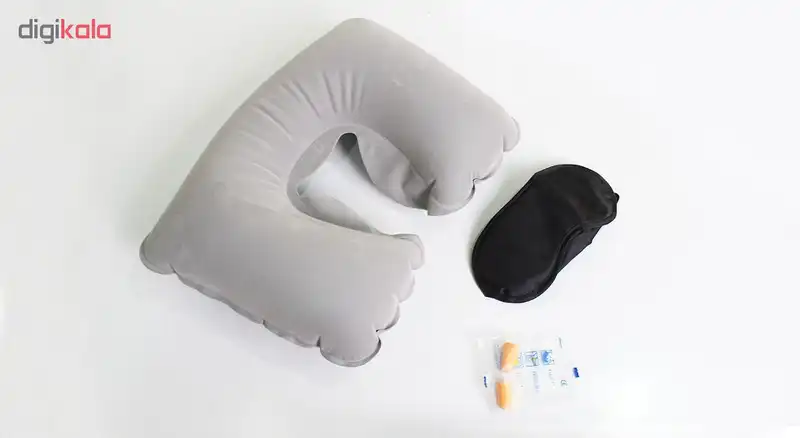 بالش بادی مدل travel selection به همراه چشم بند