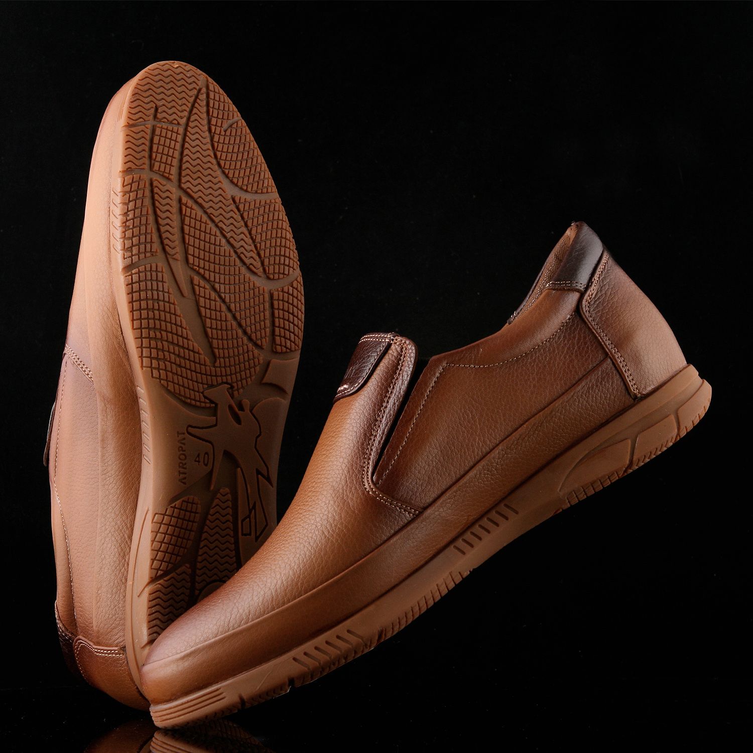 کفش طبی مردانه چرم یلسان مدل  کامینASL-KMN-513-GF -  - 6
