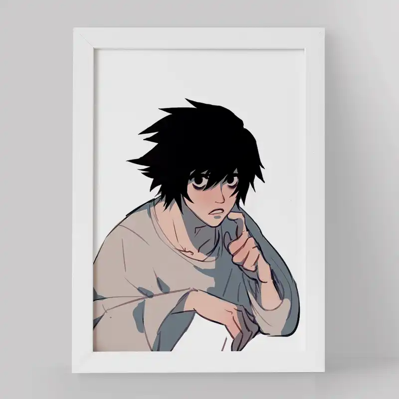 تابلو خندالو مدل ال انیمه دفترچه مرگ کد 15761