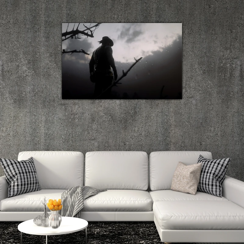 تابلو شاسی بکلیت طرح گیم red dead redemption 2 مدل T-po1434