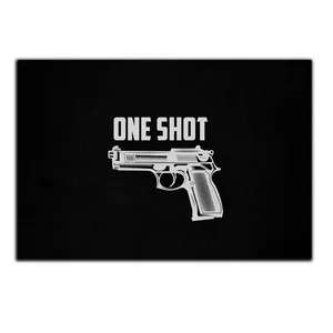 تابلو شاسی بکلیت طرح اسلحه کلت مدل SH-S5593