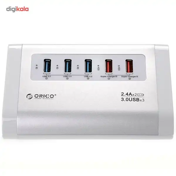 هاب USB 3.0 پنج پورت اوریکو مدل UH3C2