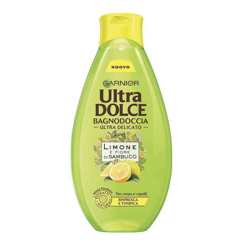 شامپو بدن گارنیه سری Ultra Dolce مدل لیمو حجم 500 میلی لیتر شامپو بدن گارنیه سری Ultra Dolce مدل لیمو حجم 500 میلی لیتر