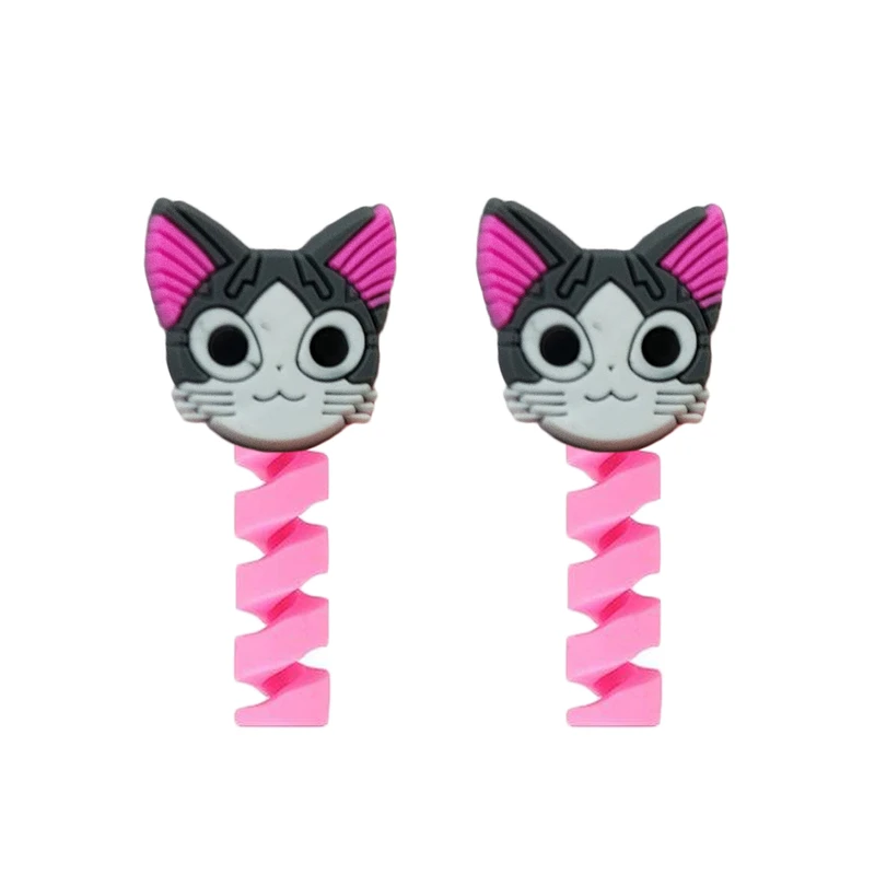 محافظ کابل طرح گربه کد Cat_27 بسته دو عددی